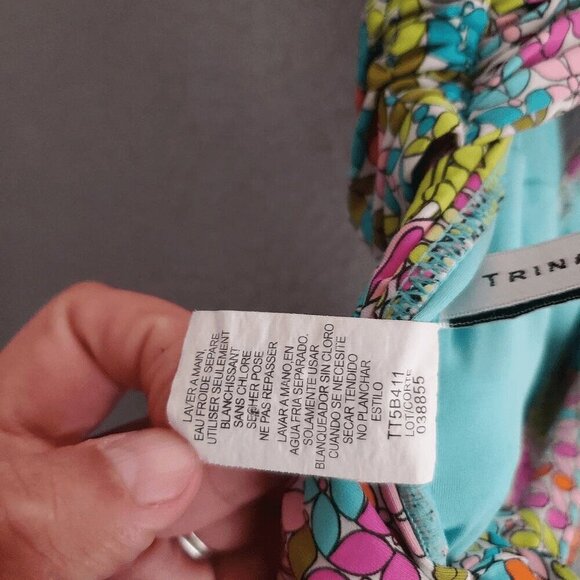 Trina Turk Women's Coral Reef Anthropologie Online Exclusive Swimsuit 6 - Picture 7 of 9